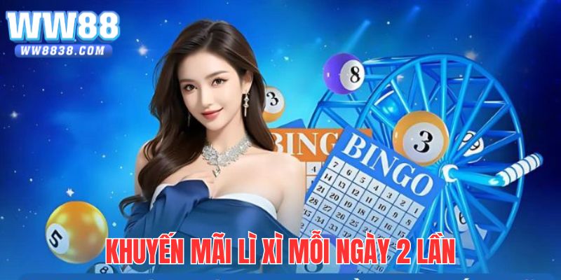 Đăng nhập mỗi ngày để nhận lì xì hấp dẫn 